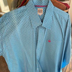 Men's Cinch Turquoise Button Down Shirt